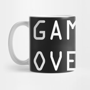 Game Over (White Text) Mug